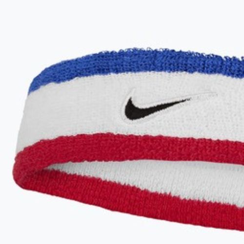 Лента за глава Nike Swoosh Classic game royal/university red/black