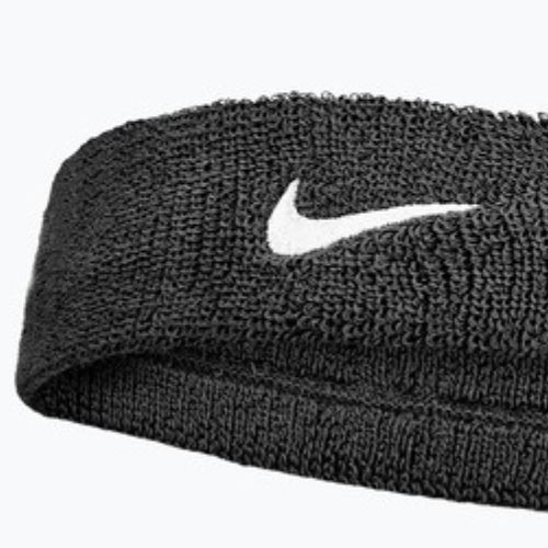 Лента за глава Nike Swoosh Classic black/white