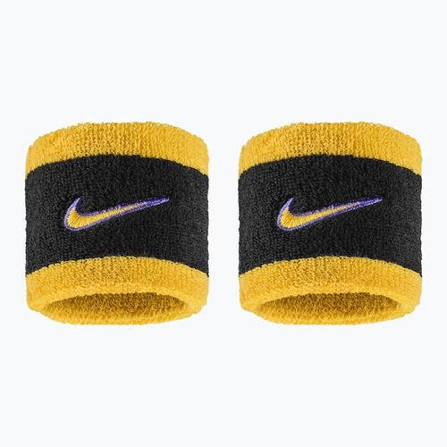 Накитници Nike Swoosh Classic Wristbands 2 бр. black/court purple/university gold