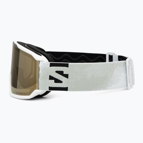 Скиорска маска Salomon S/View 3 Access white/flash gold