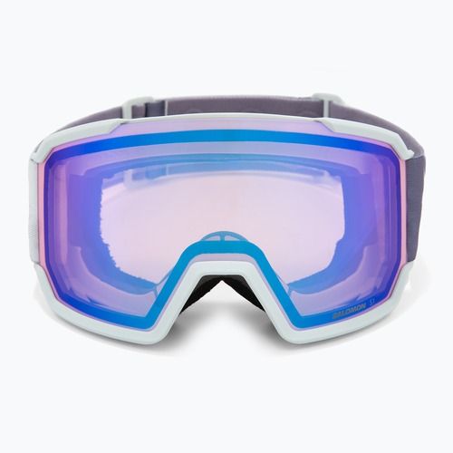 Скиорска маска Salomon S/View 3 ice flow/ml light blue