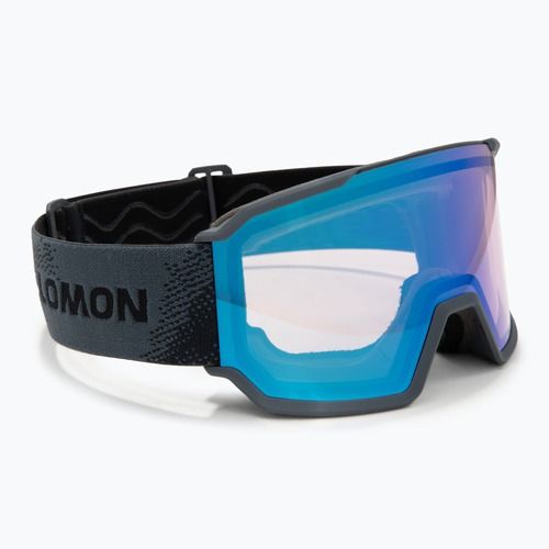 Скиорска маска Salomon S/View 3 Photo ebony/ml blue