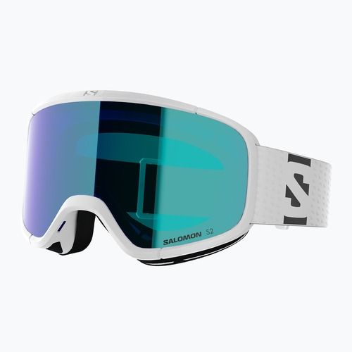 Скиорска маска Salomon Aksium 2.0 white/ml mid blue