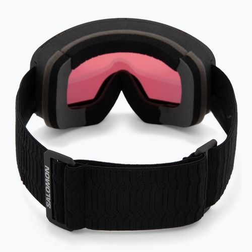 Скиорска маска Salomon Sentry Pro Sigma black/sigma poppy red