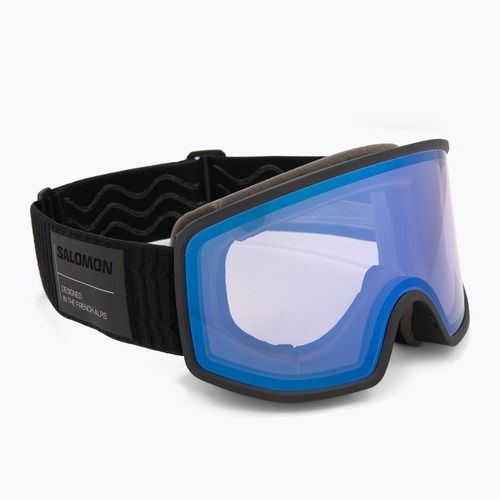 Скиорска маска Salomon Sentry Pro Sigma Photo black/sigma photo sky blue