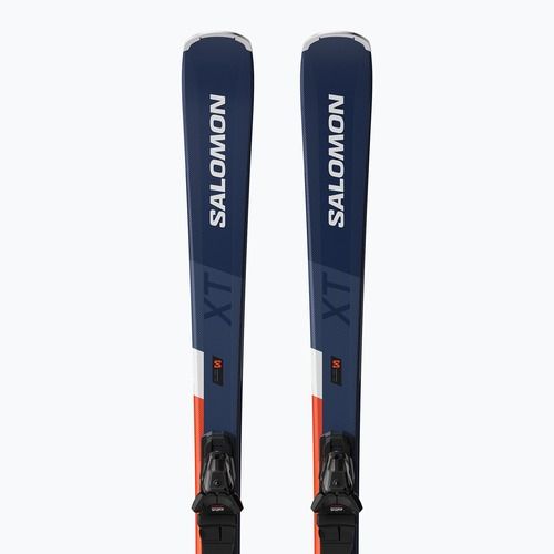 Пистови ски Salomon S/Max 6 XT + автомати M10 GW silver/legion blue met/fiery coral