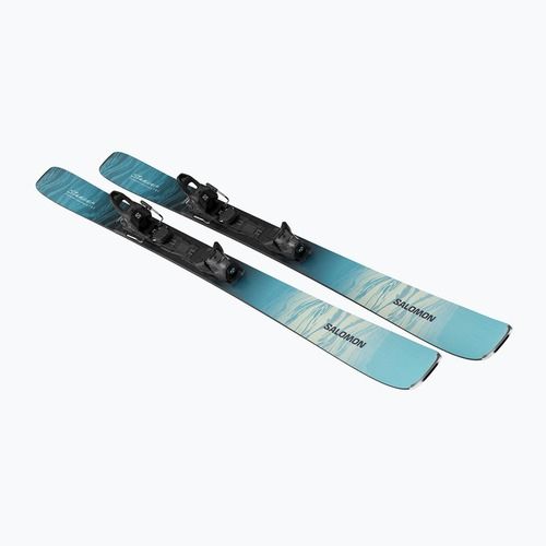 Дамски пистови ски Salomon Stance W 80 + автомати M10 GW alaskan blue/porcelain/lime cream