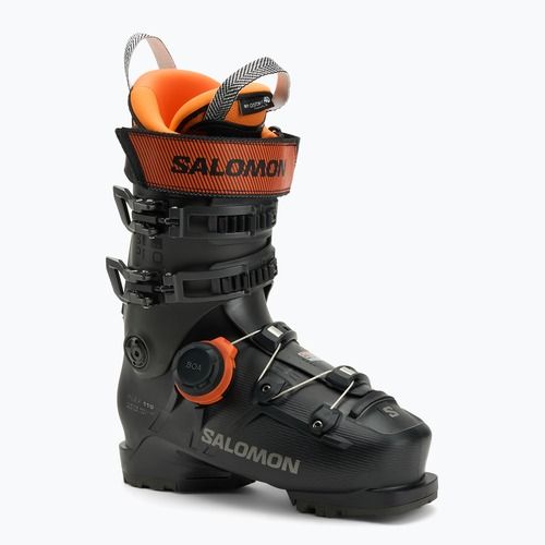 Мъжки ски обувки Salomon S/Pro Supra Boa 110 GW black/beluga met./orange tiger
