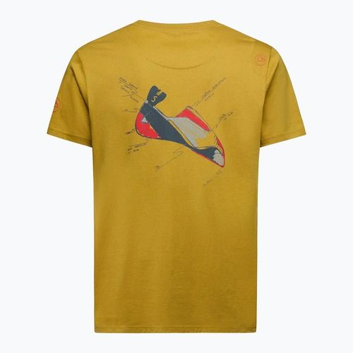 Мъжка тениска La Sportiva Mantra savana/mountain red
