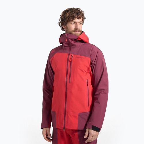 Мъжко водоустойчиво яке La Sportiva Alpine Guide GTX Perfomance mountain red/redwood