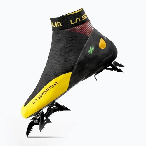 Обувки за катерене La Sportiva Mega Ice Evo black/yellow
