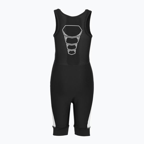 Детско трико за борба Nike Grappler Elite Singlet Youth black/white