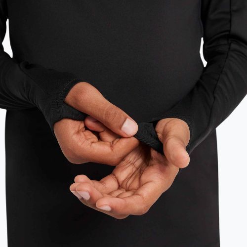 Детска футболна блуза с дълъг ръкав Nike Dri-FIT Strike Jr black/black/anthracite/white