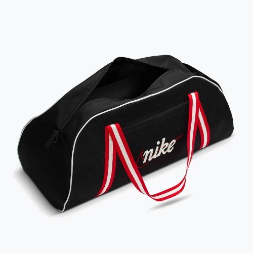 Дамска чанта за тренировка Nike Gym Club Retro 24 l black/university red/sail