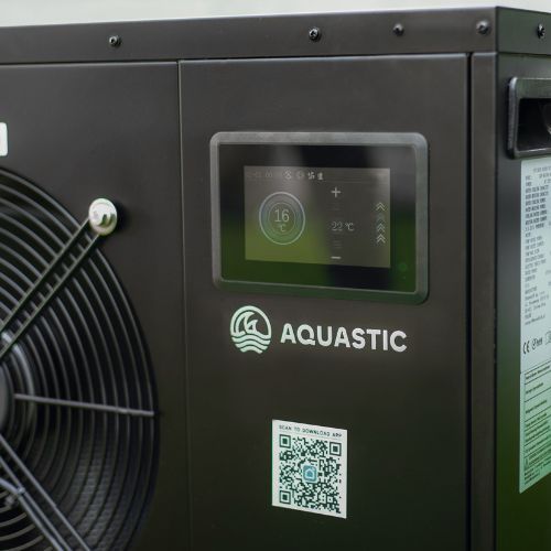 Комплект за басейн AQUASTIC 382L с агрегат за моржуване BrrFree black