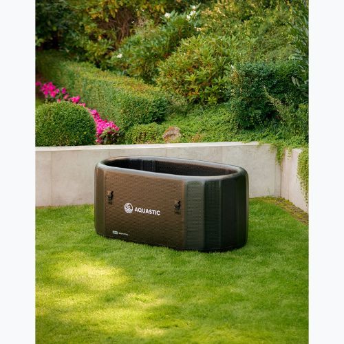 Комплект за басейн AQUASTIC 456L с агрегат за моржуване BrrFree black