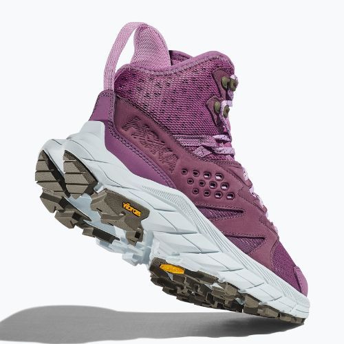 Дамски туристически обувки HOKA Anacapa Breeze Mid amethyst/illusion
