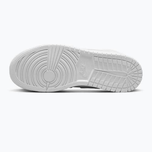 Обувки Jordan 1 Mid white/white/white