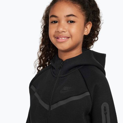 Детски суитшърт Nike Sportswear Tech Fleece black/black/black
