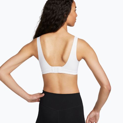 Спортен сутиен Nike Alpha High-Support white/white/stone mauve/black