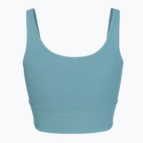 Спортен сутиен Nike Zenvy Rib Light Support Training Bra smokey blue/white