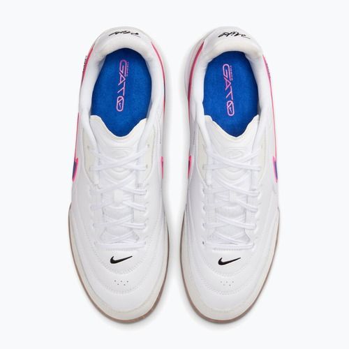 Мъжки футболни обувки Nike Streetgato white/pink blast/racer blue