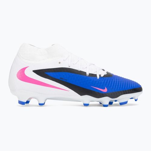 Мъжки футболни обувки Nike Phantom 6 High Academy FG/MG racer blue/white/pink blast