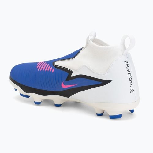 Детски футболни обувки Nike Jr. Phantom 6 High Academy FG/MG racer blue/white/pink blast