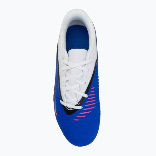 Детски футболни обувки Nike Phantom 6 Low Club MG racer blue/white/pink blast