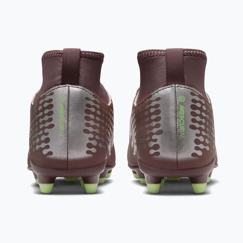 Детски футболни обувки Nike Mercurial Superfly 10 Club „Kylian Mbappé“ Jr FG/MG plum eclipse/metallic silver