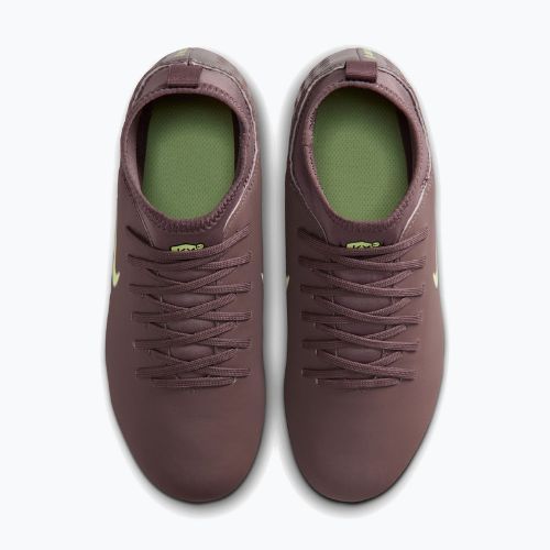 Детски футболни обувки Nike Mercurial Superfly 10 Club „Kylian Mbappé“ Jr FG/MG plum eclipse/metallic silver