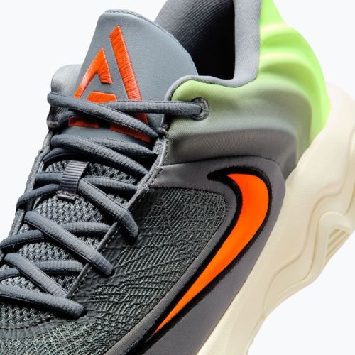 Mъжки баскетболни обувки Nike Giannis Immortality 4 cool grey/volt/total crimson