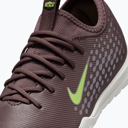 Детски футболни обувки Nike Mercurial Vapor 16 Academy Kylian Mbappe TF plum eclipse/metallic silver