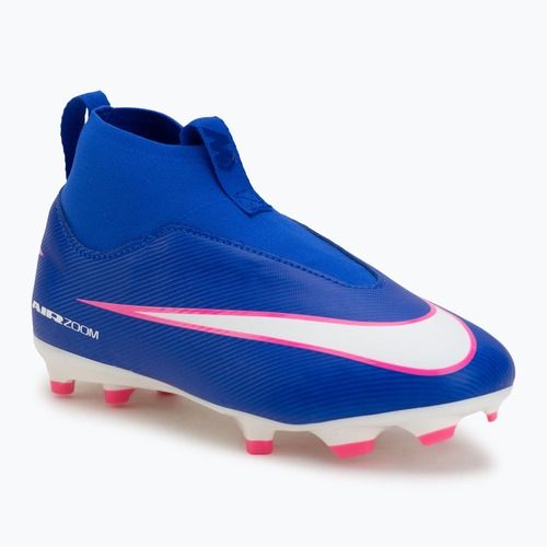 Детски футболни обувки Nike Mercurial Superfly 10 Academy FG/MG racer blue/white