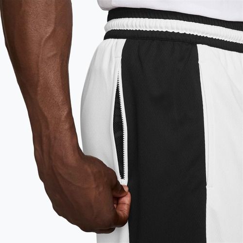 Мъжки баскетболни шорти Nike Dri-Fit Game Classic 10“ white/black/white/black