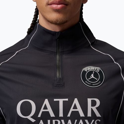 Мъжка футболна блуза с дълъг ръкав Nike Paris Saint-Germain Strike Elite SE Aerogami Shell Top black/black/atmosphere grey