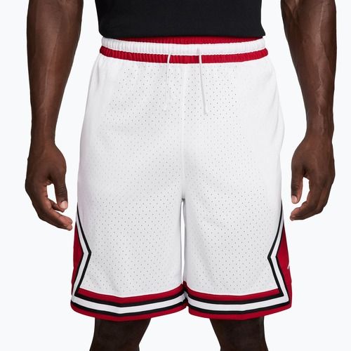Spodenki koszykarskie męskie  Nike Jordan Sport Dri-FIT 9" Diamond white/gym red/white