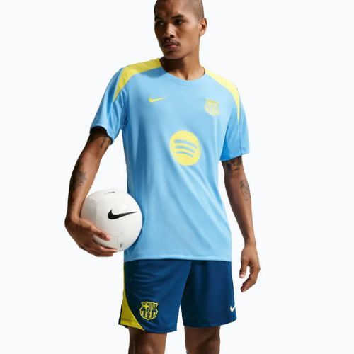Мъжки футболни шорти Nike FC Barcelona Strike SE gym blue/opti yellow/opti yellow