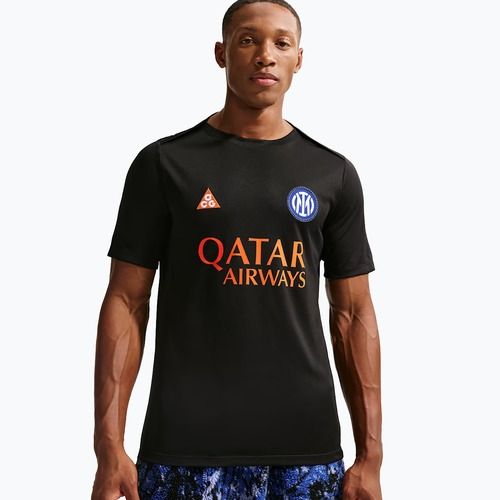 Мъжка футболна тениска Nike Inter Milan Academy Pro SE black/safety orange