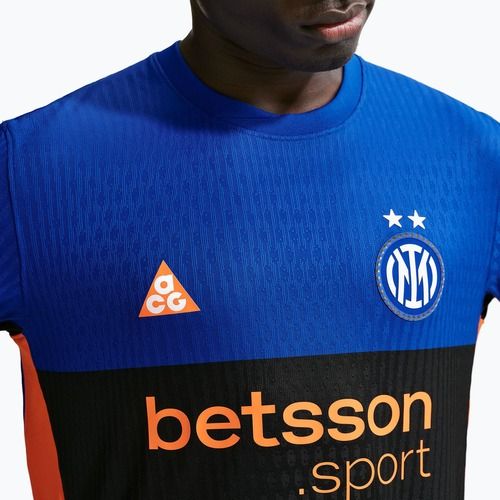 Мъжка футболна тениска Nike Inter Milan Match SE hyper blue/black/safety orange