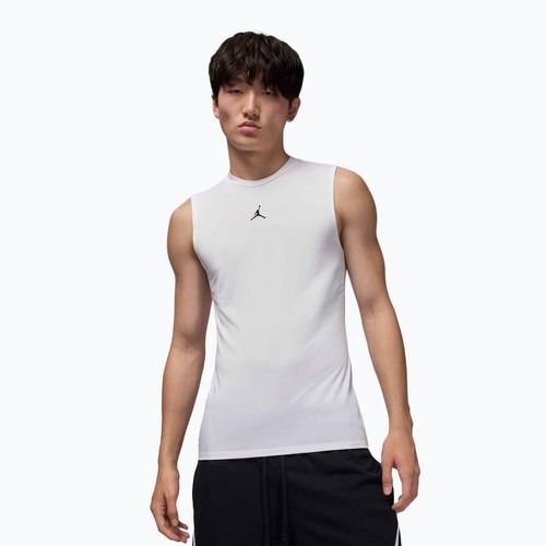 Мъжка термоактивна тениска Jordan Sport Dri-FIT white/black