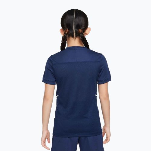 Детска футболна тениска Nike Academy Dri-Fit Jr midnight navy/midnight navy/white/white