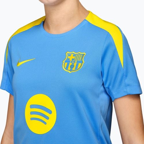 Детска футболна тениска Nike FC Barcelona Strike SE university blue/opti yellow