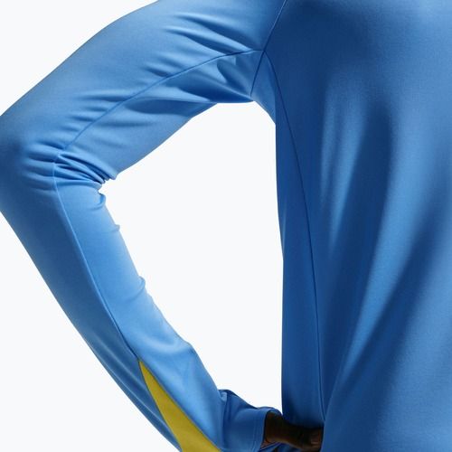 Мъжка футболна фланелка с дълъг ръкав Nike FC Barcelona Strike Fourth Knit Drill Top university blue/opti yellow