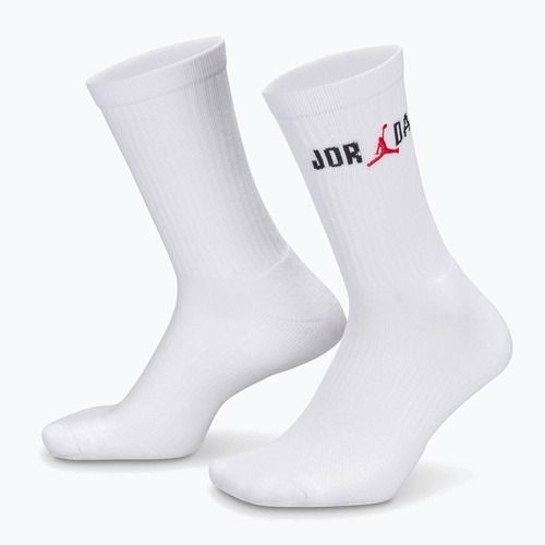 Чорапи  Jordan Everyday Crew 1 pair white/black/university red