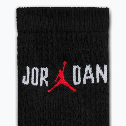 Чорапи Nike Jordan Everyday Crew 1 чифт black/white/university red