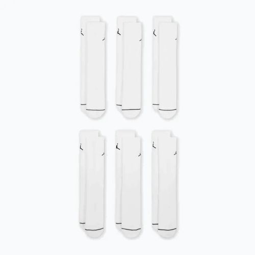 Чорапи Nike Jordan Everyday Cushioned Crew 6 чифта white/black