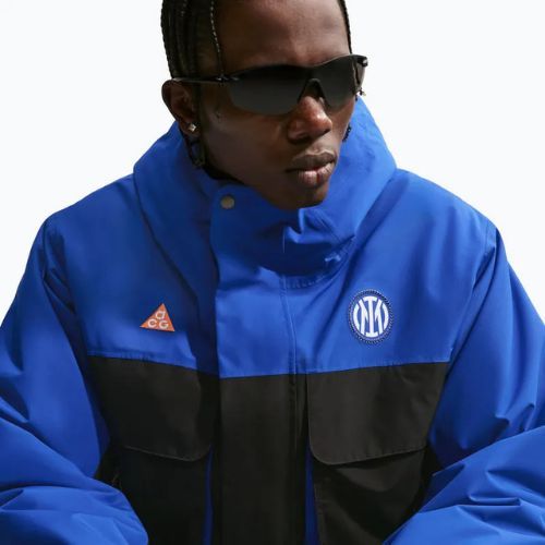 Мъжко футболно яке Nike Inter Milan SE Skull Peak Storm-FIT in hyper blue/black/safety orange