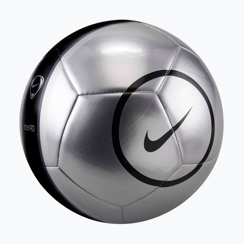 Футболна топка Nike Academy T90 Metallic '26 metallic silver/black/black размер 5