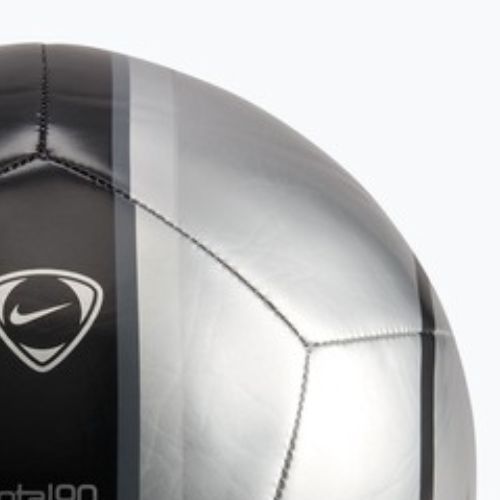 Футболна топка Nike Academy T90 Metallic '26 metallic silver/black/black размер 5